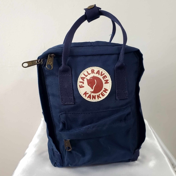 Fjallraven Handbags - Fjallraven Kanken Mini Backpack Blue